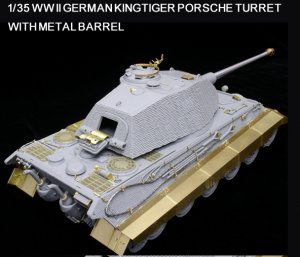 Kingtiger Porsche Turret Detail set  (Vista 5)