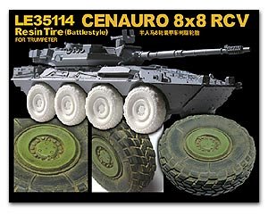 Centauro 8x8 RCV Resin Tire  (Vista 2)