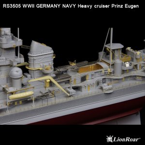 Germany Navy Heavy Cruiser Prinz Eugen  (Vista 2)