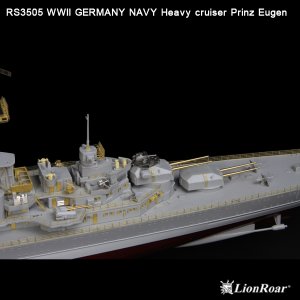 Germany Navy Heavy Cruiser Prinz Eugen  (Vista 3)