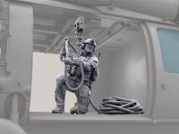 Personal SOF transportado en la puerta de carga (Vista 10)