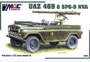 UAZ 469 with SPG-9 NVA  (Vista 1)