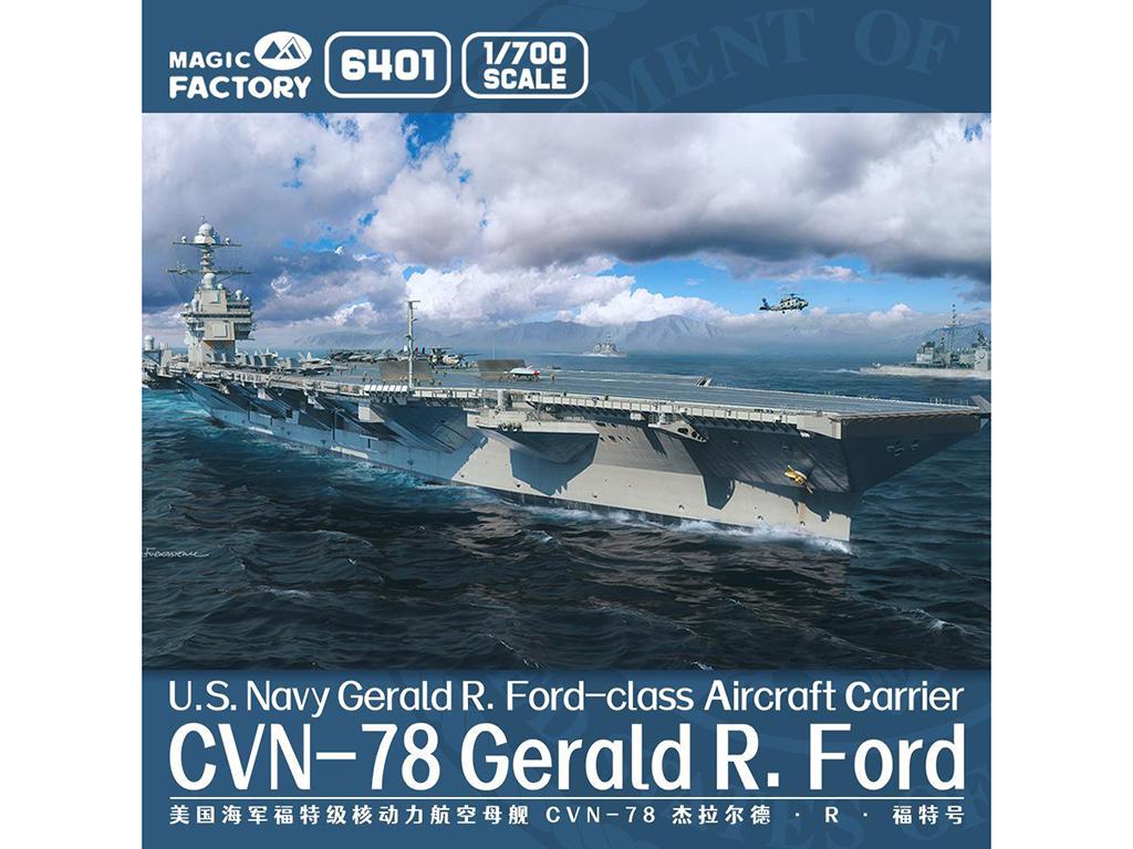 U.S. Navy Gerald R. Ford-class Aircraft Carrier- USS Gerald R. Ford CVN-78 (Vista 2)