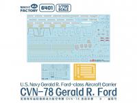 U.S. Navy Gerald R. Ford-class Aircraft Carrier- USS Gerald R. Ford CVN-78 (Vista 12)