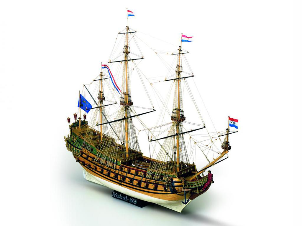 Navio Holandes de 1663 Friesland (Vista 3)
