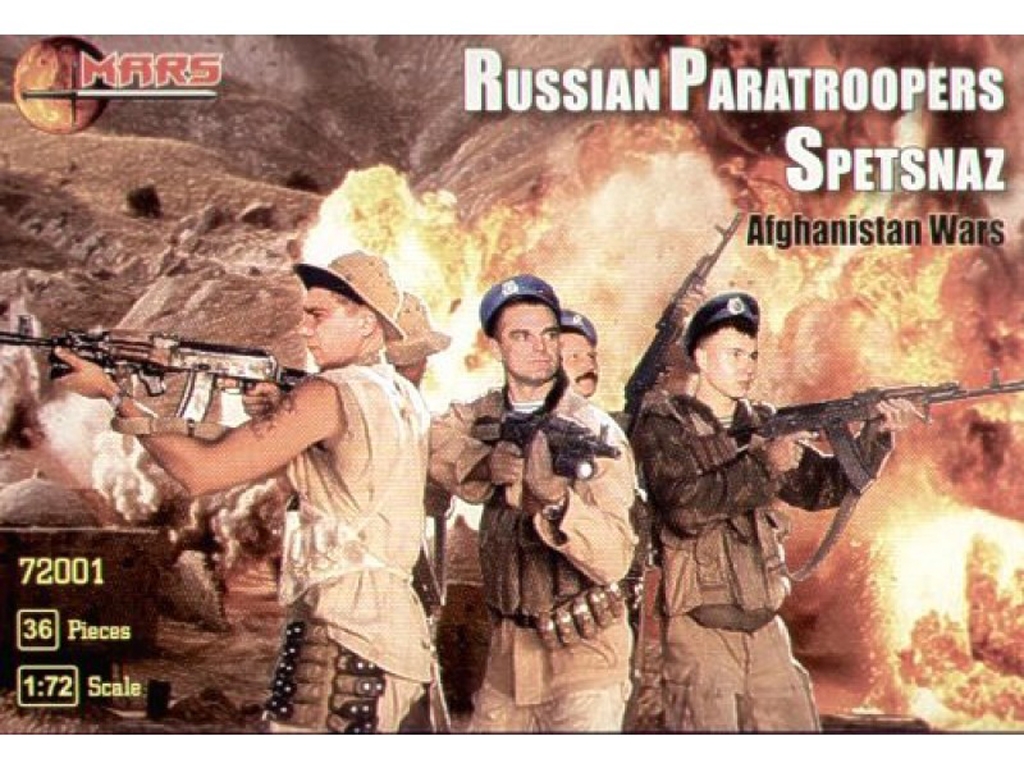 Paracaidistas rusos Spetsnaz, Afganistán  (Vista 1)