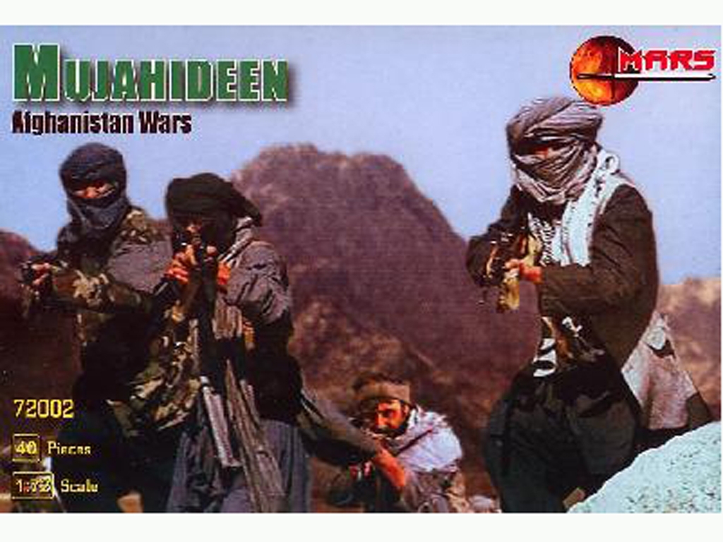 Combatientes Mujahideen Afghanistan 1979  (Vista 1)