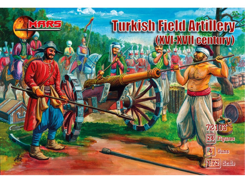 Artillería de campaña Turca (siglos XVI- (Vista 2)