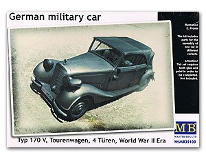 German military car, Type 170 V  (Vista 1)