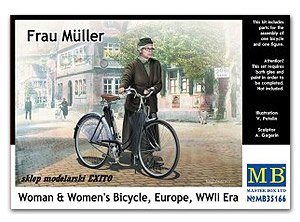 Frau Muller. Woman & Women's Bicycle  (Vista 1)