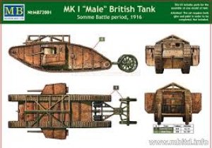 MK I Male British Tank  (Vista 5)