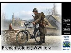 Soldado Frances con Bicicleta 1940 - Ref.: MBOX-35173