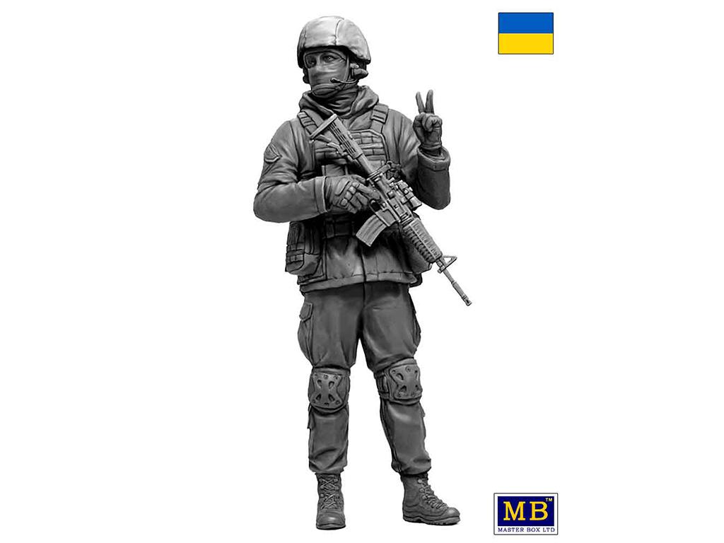Soldado Ucraniano , defensa de Kiev (Vista 5)