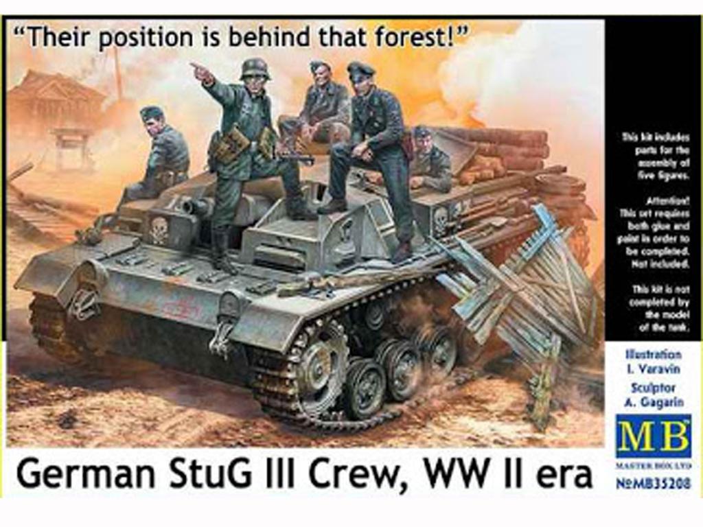 Tanquistas para Stug III (Vista 1)