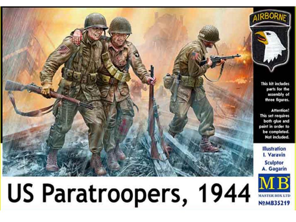 Paracaidistas de EE.UU. 1944 (Vista 1)