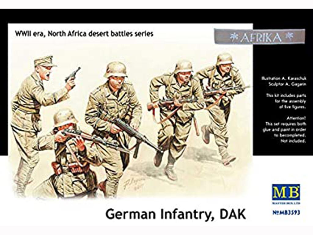 DAK, German Infantry  (Vista 1)