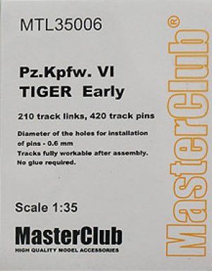 Orugas para Pz.Kpfw.VI Tiger Early  (Vista 1)