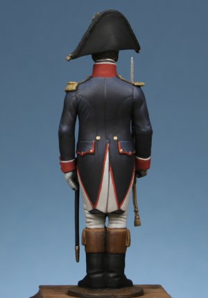 Officer of infantry of line to attention  (Vista 3)