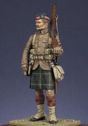 Scottish infantryman 1914 Gordon highlan  (Vista 2)