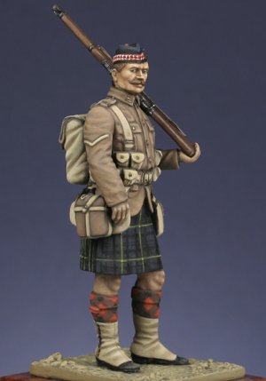 Scottish infantryman 1914 Gordon highlan (Vista 8)