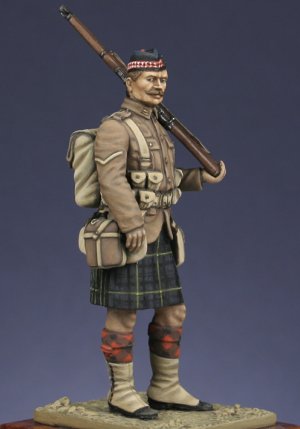 Scottish infantryman 1914 Gordon highlan  (Vista 4)