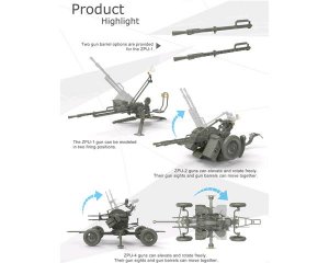 Russian Light AA Gun Set  (Vista 2)