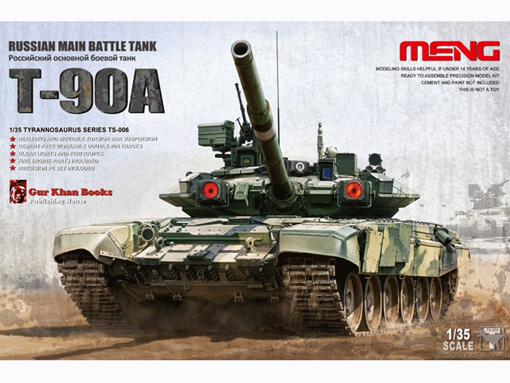 Russian Main Battle Tank T-90A  (Vista 1)