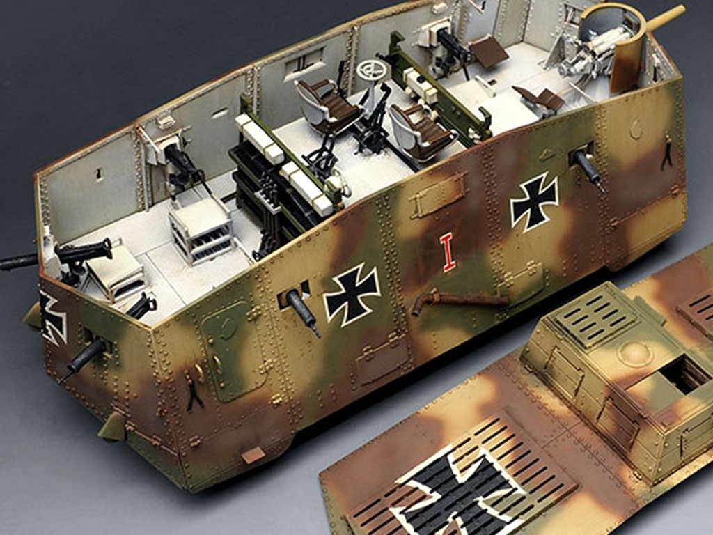 The Panzer Empire’s Moving Fortress A7V  (Vista 9)