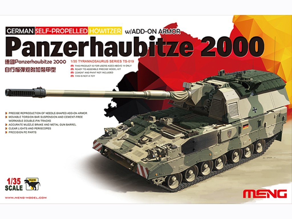 German Panzerhaubitze 2000 Self-Propelle  (Vista 1)