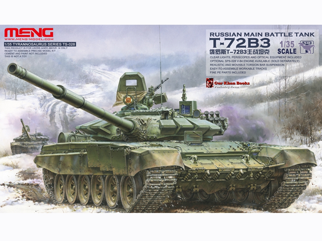 Russian T-72B3 - Ref.: MENG-TS028