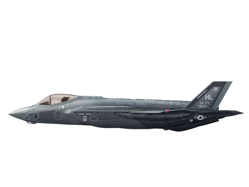 Lockheed Martin F-35A Lightning II Fight (Vista 5)