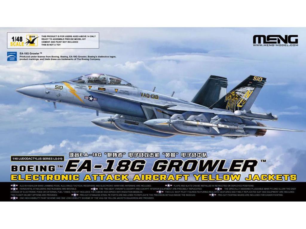 Boeing EA-18G Growler Electronic Attack Aircraft Yellow Jackets (Vista 1)