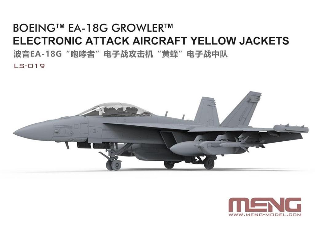Boeing EA-18G Growler Electronic Attack Aircraft Yellow Jackets (Vista 3)