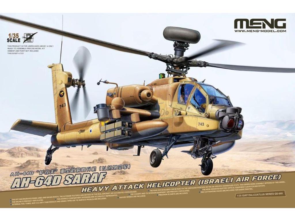 AH-64D Saraf Heavy Attack Helicopter (Vista 1)