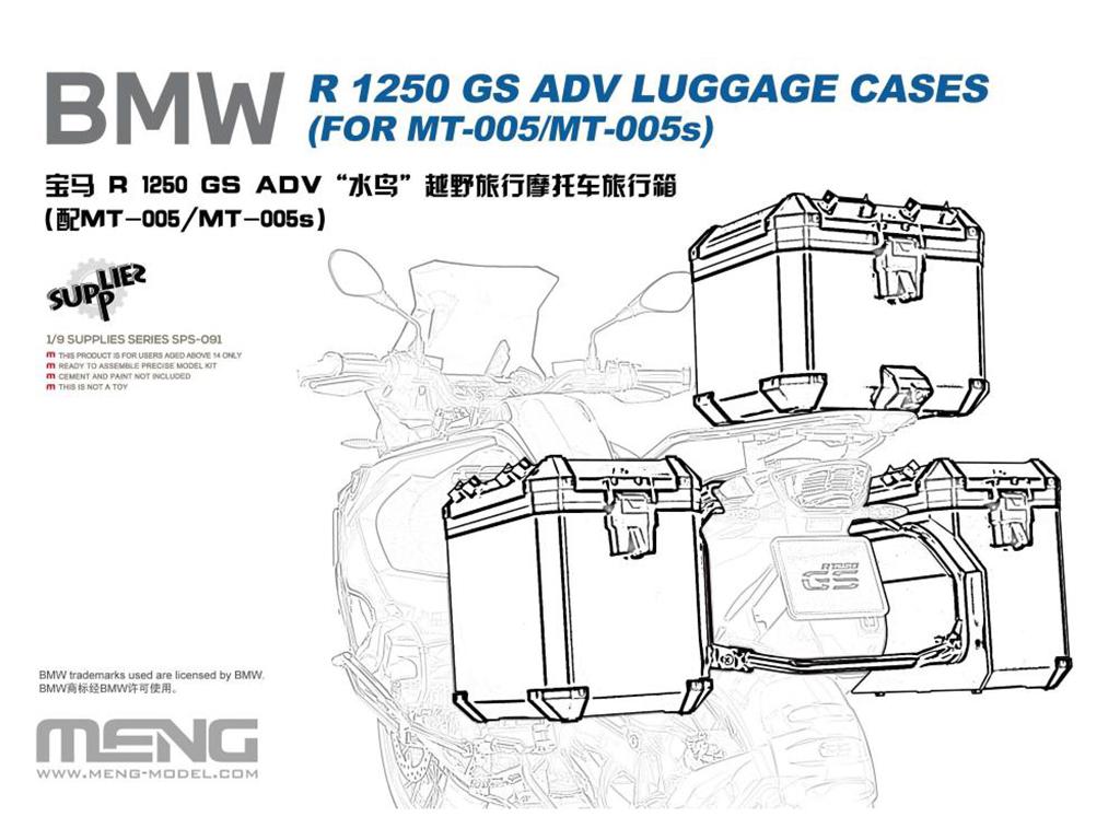 BMW R 1250 GS ADV Luggage Cases (Vista 1)