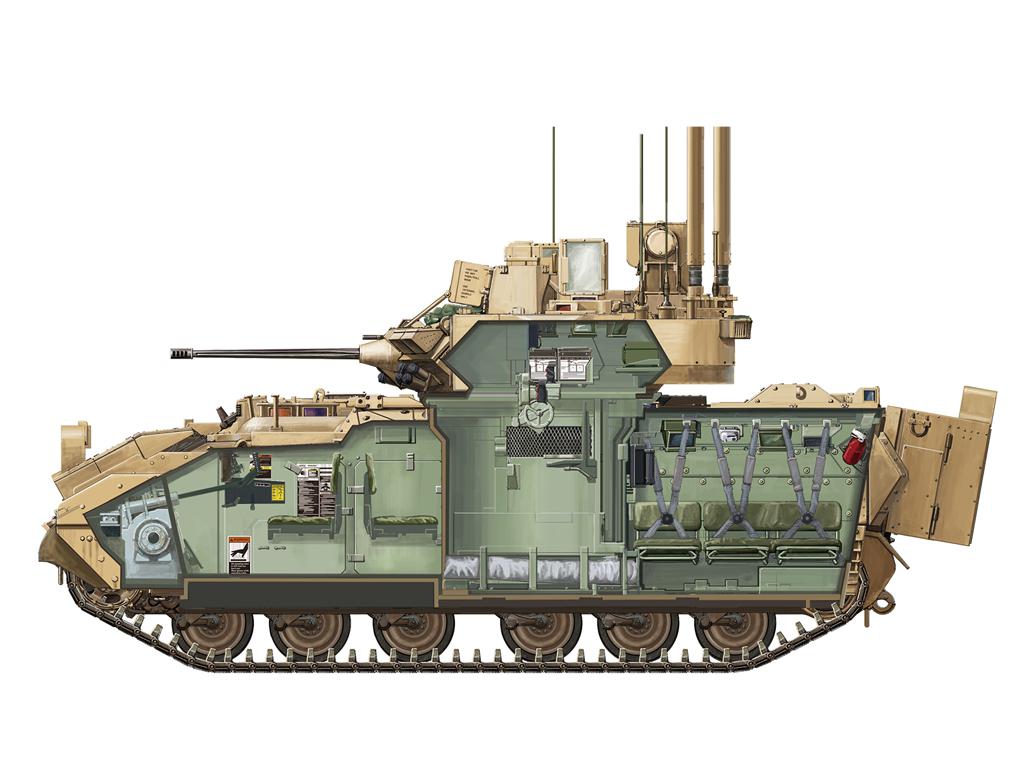 U.S.Infantry Fighting Vehicle M2A3 Bradl (Vista 13)