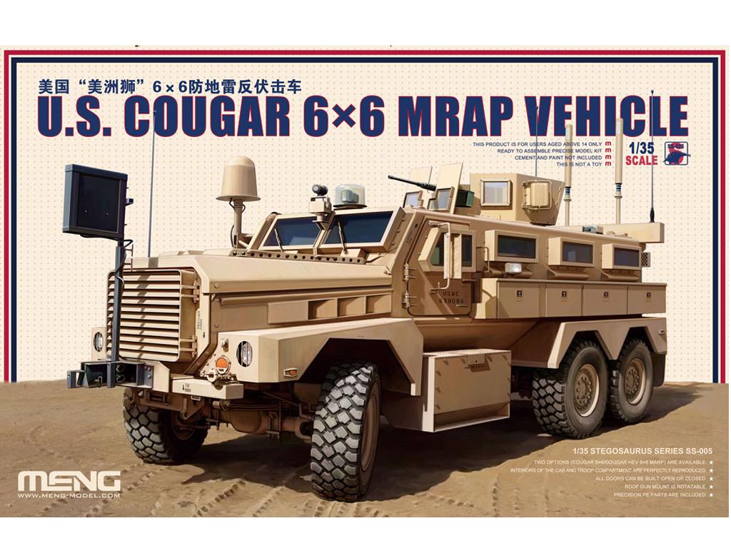 U.S. Cougar 6×6 MRAP Vehicle (Vista 1)