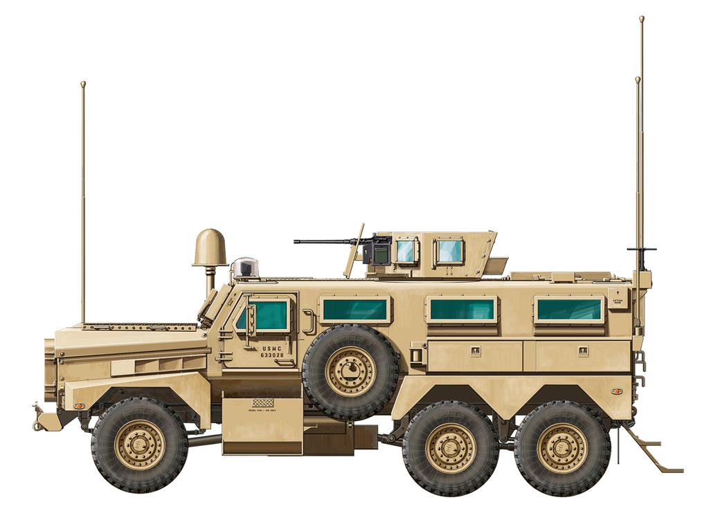 U.S. Cougar 6×6 MRAP Vehicle (Vista 11)