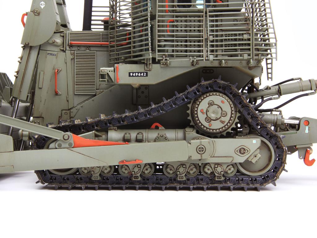 D9R Bulldozer Armado con Armadura SLAT (Vista 11)