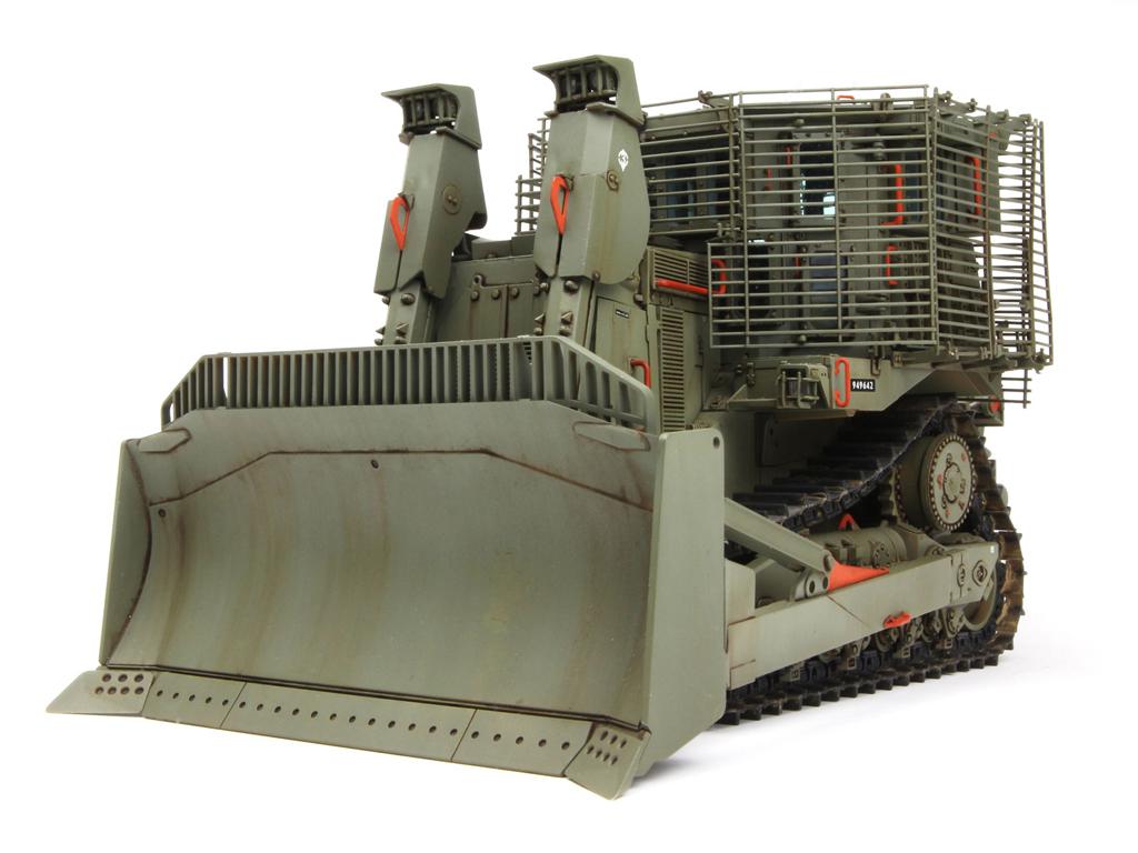 D9R Bulldozer Armado con Armadura SLAT (Vista 3)