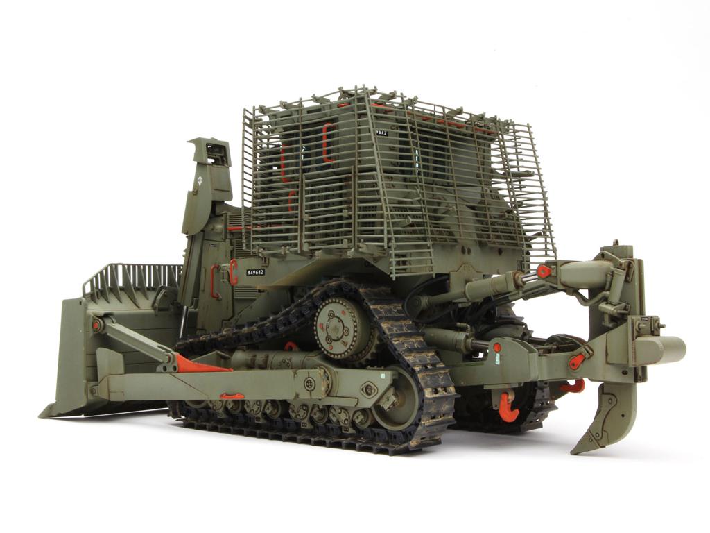 D9R Bulldozer Armado con Armadura SLAT (Vista 4)