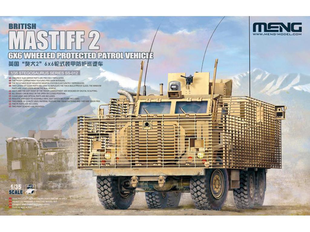 British Mastiff 2 6X6 Wheeled Protected Patrol Vehicle (Vista 1)