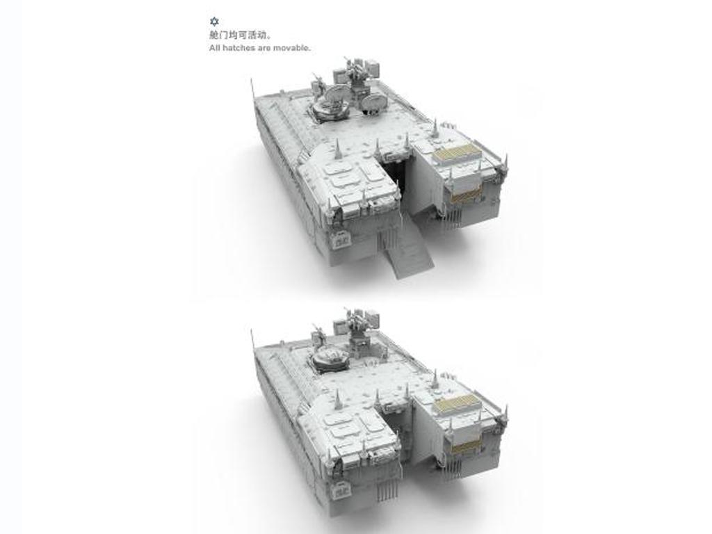 Israeli Heavy Armoured Personnel Carrier Namer (Vista 5)