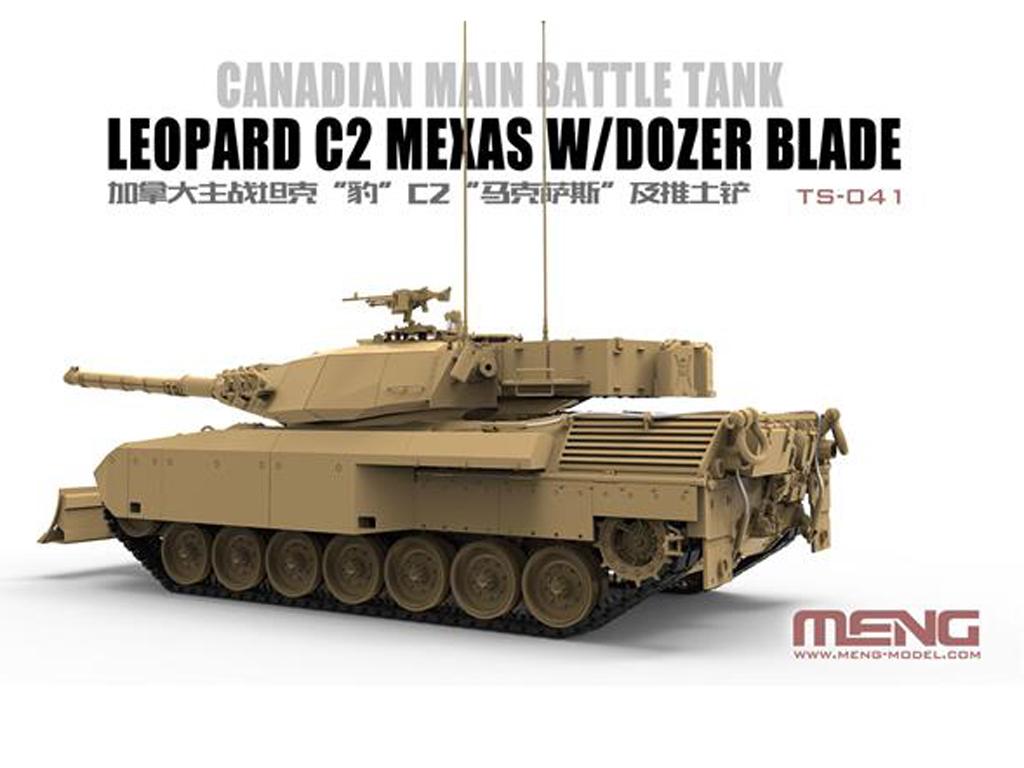 Canadian Main Battle Tank Leopard C2 MEXAS w/Dozer Blade (Vista 2)