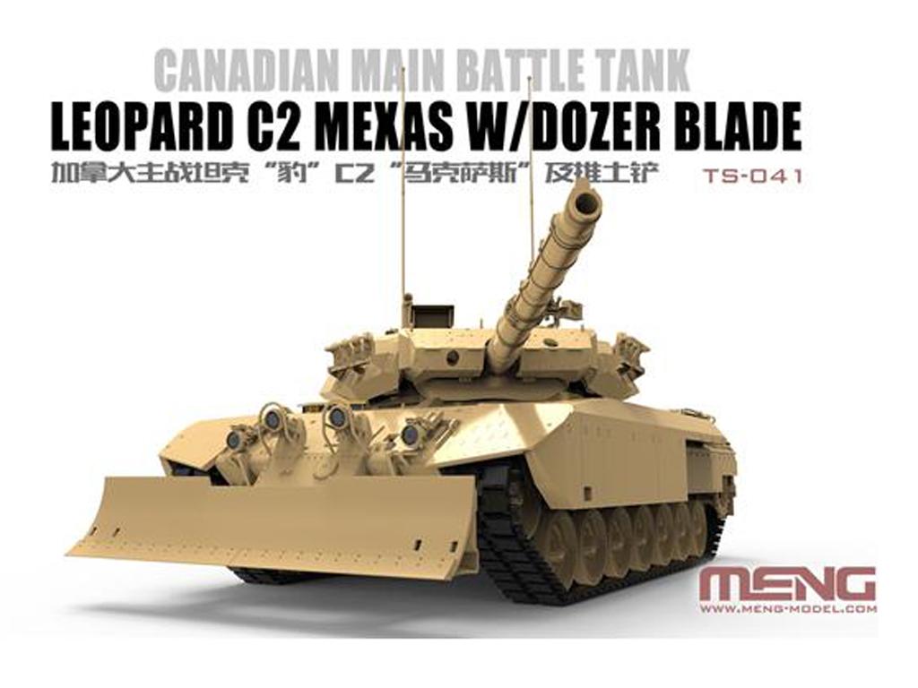 Canadian Main Battle Tank Leopard C2 MEXAS w/Dozer Blade (Vista 3)