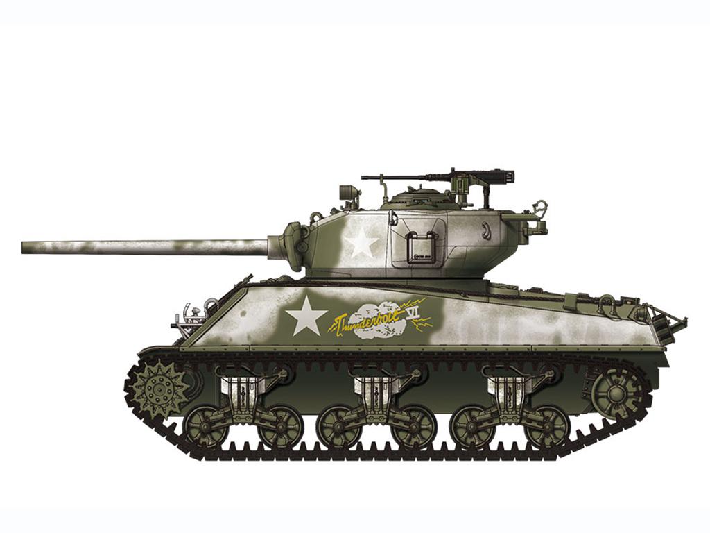 U.S. Medium Tank M4A3 (76) W Sherman  (Vista 19)