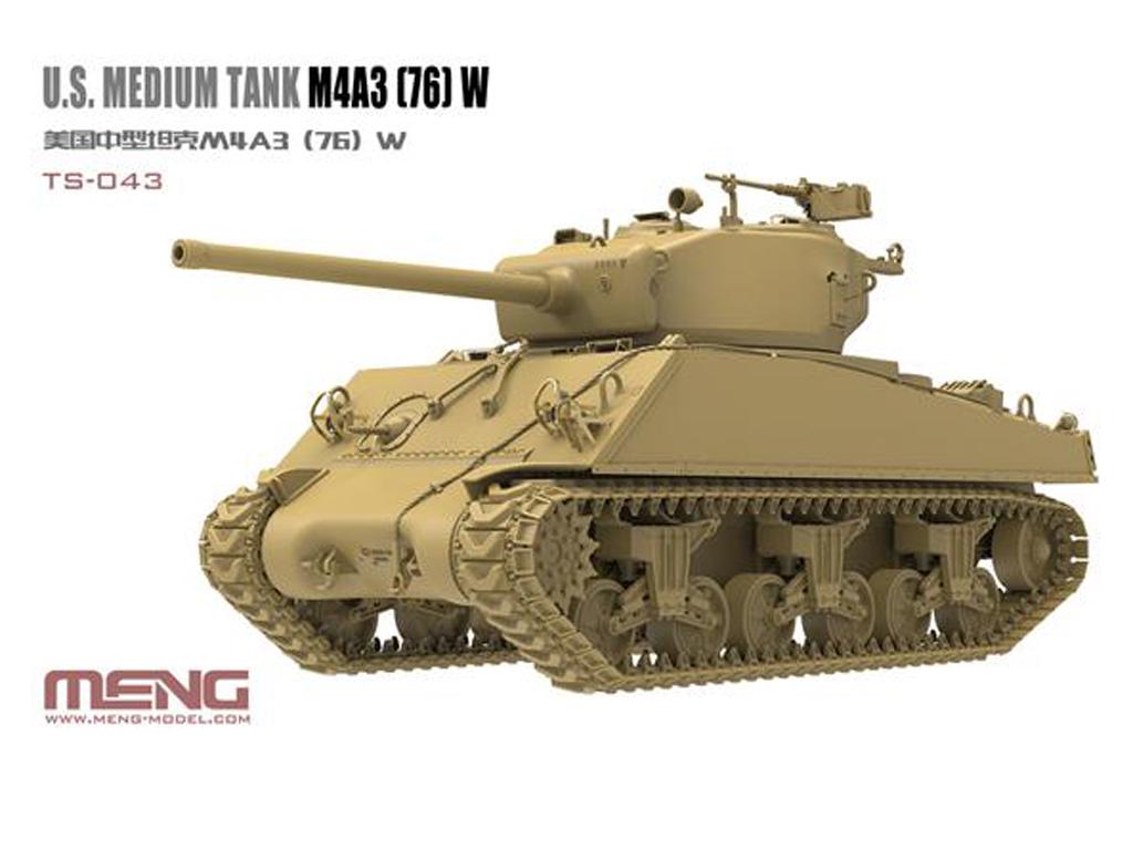 U.S. Medium Tank M4A3 (76) W Sherman  (Vista 3)