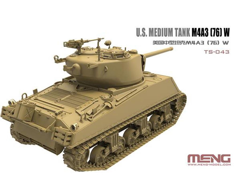 U.S. Medium Tank M4A3 (76) W Sherman  (Vista 4)