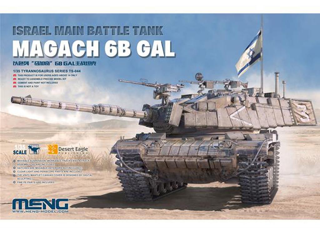 Israel Main Battle Tank Magach 6B GAL (Vista 1)