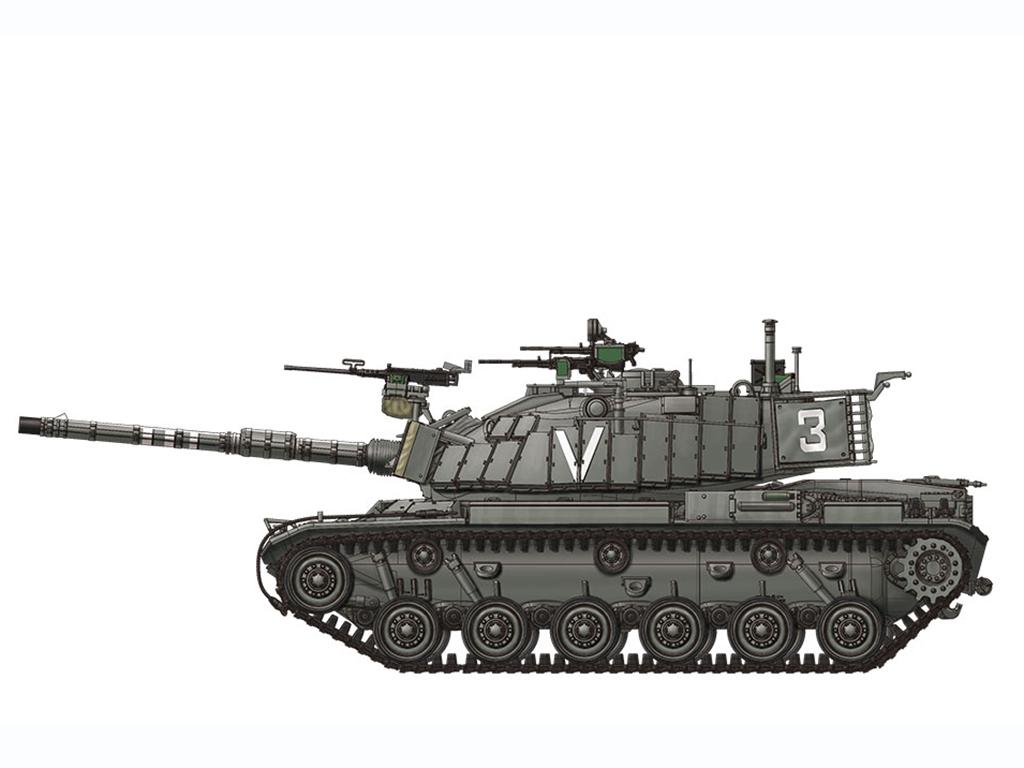 Israel Main Battle Tank Magach 6B GAL (Vista 16)